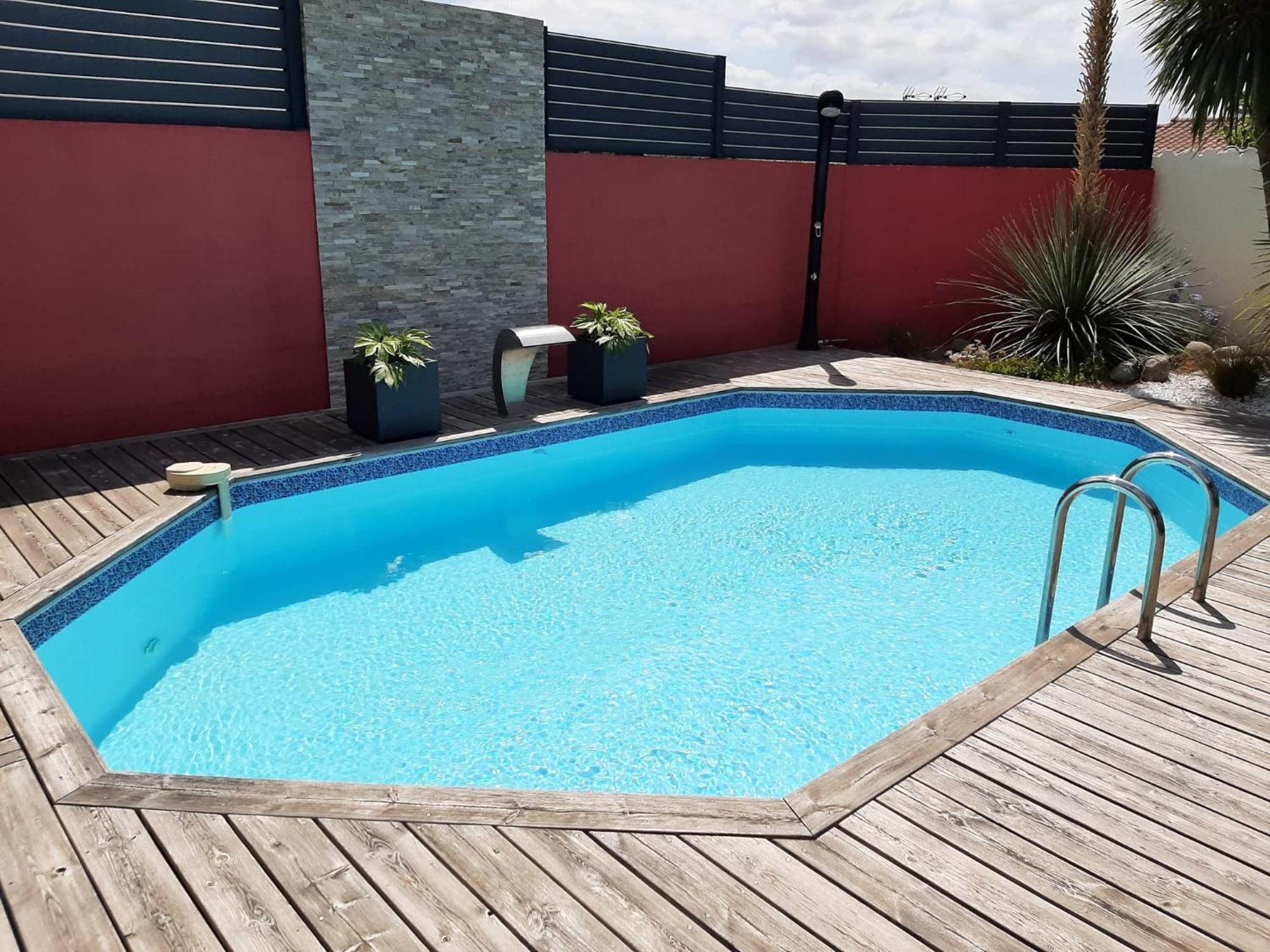 Studio Independant Chez L'Habitant Avec Piscine Et Cuisine Exterieures ลาโรแชล ภายนอก รูปภาพ